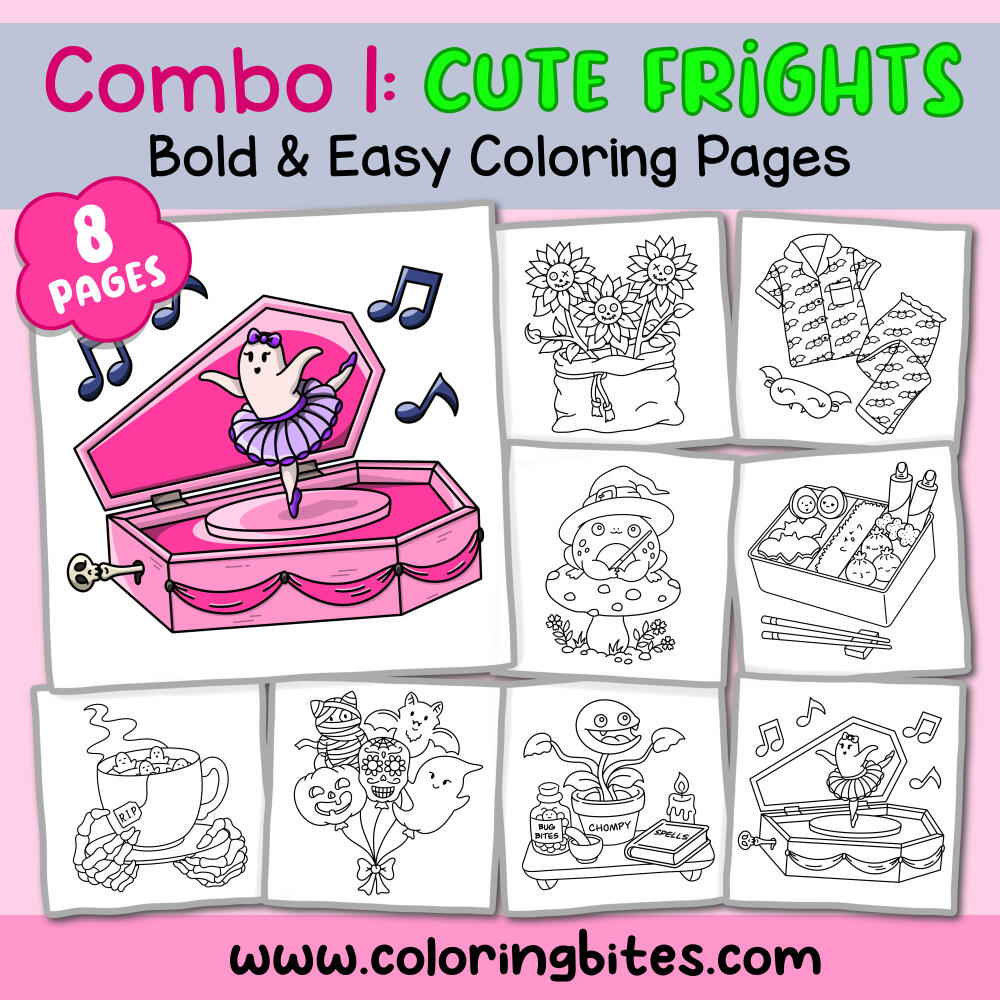 Cute Frights: Bold & Easy