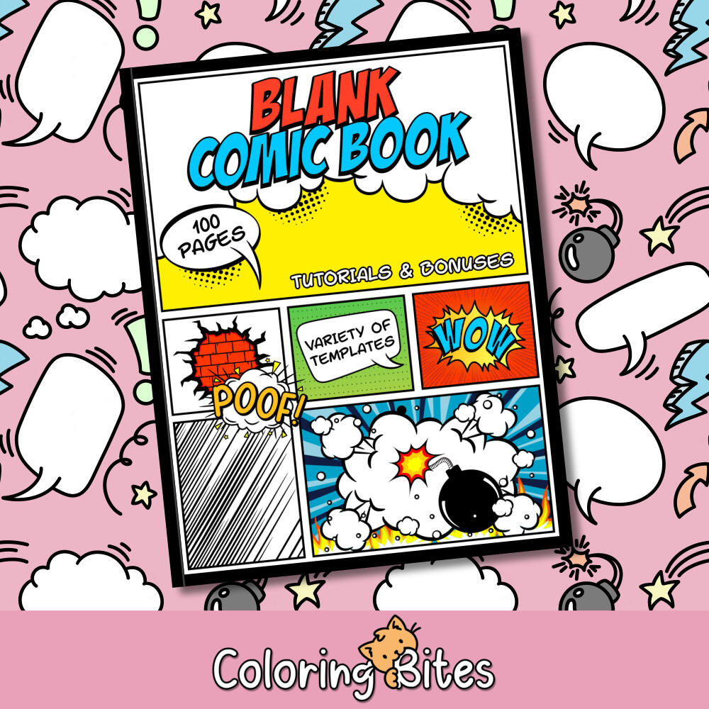 Blank Comic Book 1st Edition