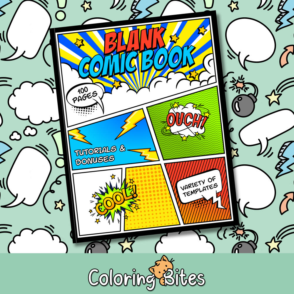 Blank Comic Book 2nd Edition